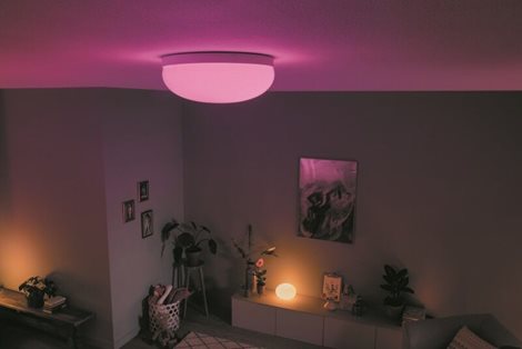 Hue WACA Flourish stropní LED svítidlo 1x32,5W 2250lm 2000-6500K RGB IP20 35,9cm bílá 35