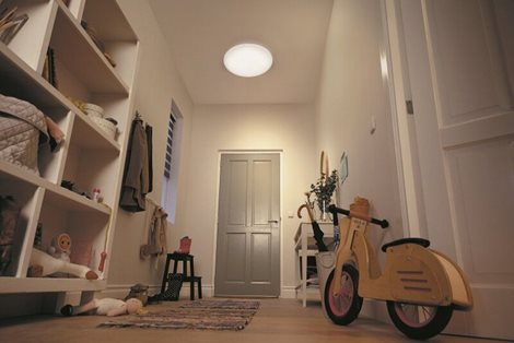 Shan přisazené LED svítidlo se senzorem pohybu1x12W 1250 lm 4000K IP20 26cm, bílé 8