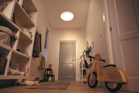 Shan přisazené LED svítidlo 1x12W 1150lm 2700K IP20 26cm, bílé 6
