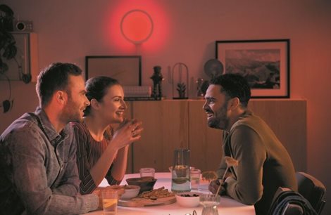Hue WACA Sana nástěnné LED svítidlo 1x20W 1400lm 2000-6500K RGB IP20 25,5cm bílá 12