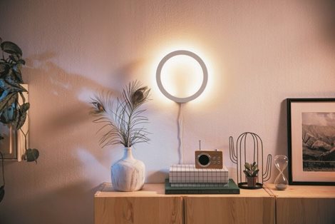 Hue WACA Sana nástěnné LED svítidlo 1x20W 1400lm 2000-6500K RGB IP20 25,5cm bílá 15