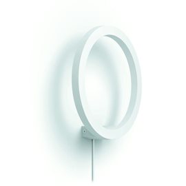 Hue WACA Sana nástěnné LED svítidlo 1x20W 1400lm 2000-6500K RGB IP20 25,5cm bílá