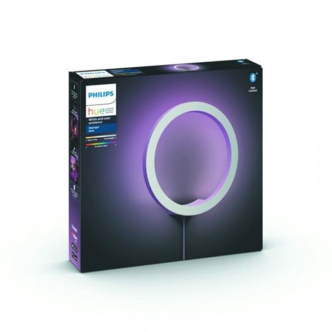 Hue WACA Sana nástěnné LED svítidlo 1x20W 1400lm 2000-6500K RGB IP20 25,5cm bílá 11