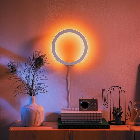 Hue WACA Sana nástěnné LED svítidlo 1x20W 1400lm 2000-6500K RGB IP20 25,5cm bílá 10