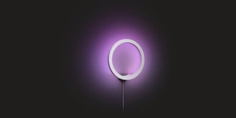 Hue WACA Sana nástěnné LED svítidlo 1x20W 1400lm 2000-6500K RGB IP20 25,5cm bílá 19