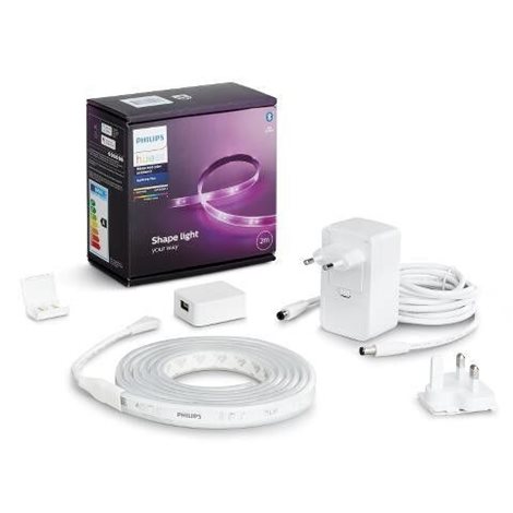 Hue WACA Lightstrips plus LED pásek 20W 1700lm 2000-6500K RGB IP20 základní sada 2m 9