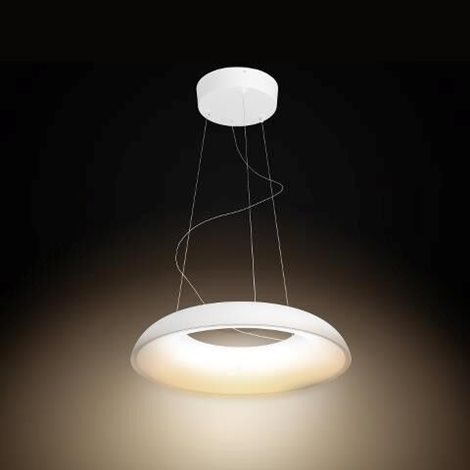 Hue WA Amaze závěsné LED svítidlo 25W 2900lm 2200-6500K IP20 43,4cm bílá + ovladač 7