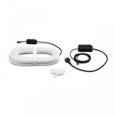 Hue WACA venkovní LED pásek 5m 37,5W 1490lm 2000-6500K RGB IP67 + napájecí jednotka 5