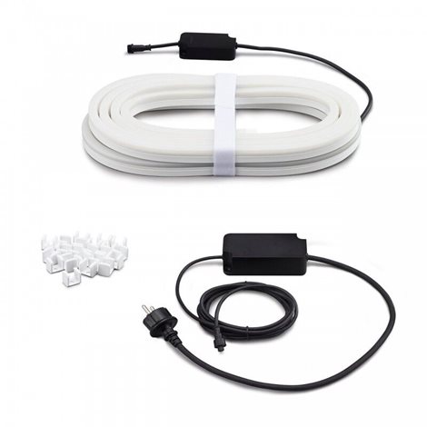Hue WACA venkovní LED pásek 5m 37,5W 1490lm 2000-6500K RGB IP67 + napájecí jednotka 1