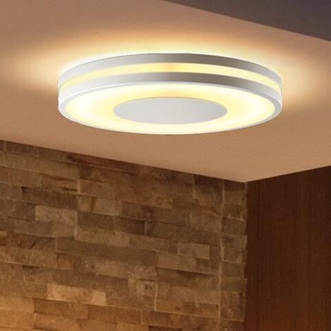 Hue WA Being stropní LED svítidlo 1x32W 2400lm 2200-6500K IP20 34,8cm bílá + ovladač 8