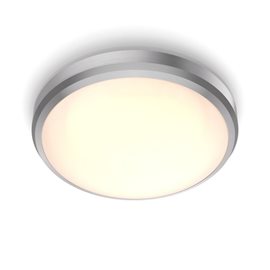 Doris CL257 koupelnové přisazené LED svítidlo 1x6W 600lm 2700K IP44 22cm, niklové