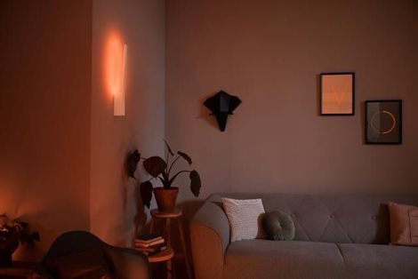 Hue WACA Liane nástěnné LED svítidlo 1x12,2W 850lm 2000-6500K RGB IP20 bílá 11