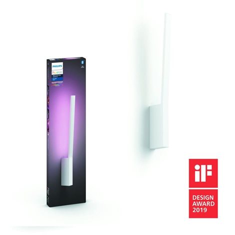 Hue WACA Liane nástěnné LED svítidlo 1x12,2W 850lm 2000-6500K RGB IP20 bílá 15