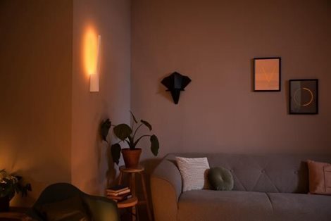 Hue WACA Liane nástěnné LED svítidlo 1x12,2W 850lm 2000-6500K RGB IP20 bílá 8