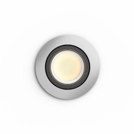 Hue WACA Centura podhledové svítidlo LED GU10 1x5.7W 350lm 2000-6500K RGB IP20 kulaté hliník 4