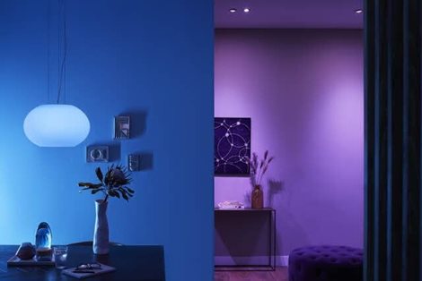 Hue WACA Centura podhledové svítidlo LED GU10 1x5.7W 350lm 2000-6500K RGB IP20 kulaté hliník 11