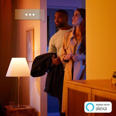 Hue WACA Centura podhledové svítidlo LED GU10 1x5.7W 350lm 2000-6500K RGB IP20 kulaté hliník 3