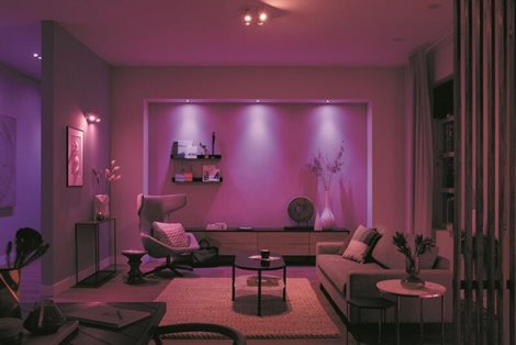 Hue WACA Centura podhledové svítidlo LED GU10 1x5.7W 350lm 2000-6500K RGB IP20 kulaté hliník 5