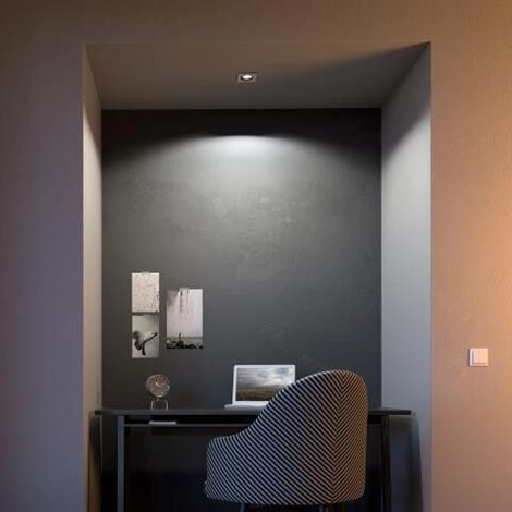 Hue WA Milliskin zápustné LED svítidlo GU10 1x5W 350lm 2200-6500K IP20 hranaté bílé 4