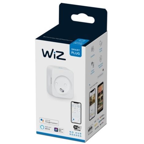 WiZ chytrá zásuvka CZ/SK max. 2300W 230V IP20, bílá 3