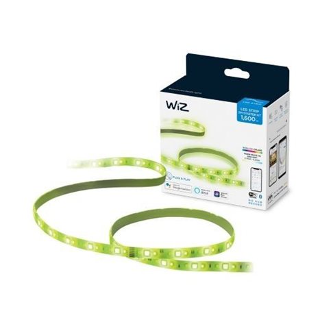 WiZ Startovací sada LED pásek 2m s napájecí jednotkou 20W 1600lm 2700-6500K RGB IP20 + ovladač 1