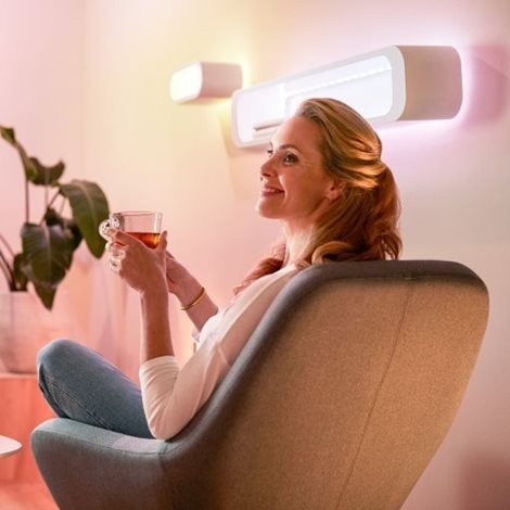 WiZ Startovací sada LED pásek 2m s napájecí jednotkou 20W 1600lm 2700-6500K RGB IP20 + ovladač 7