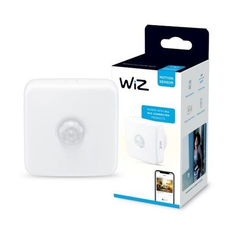 WiZ pohybový senzor 120° 15m IP20, AA baterie 4