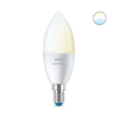 WiZ LED žárovka E14 C37 4,9W 470lm 2700-6500K IP20, stmívatelná 1