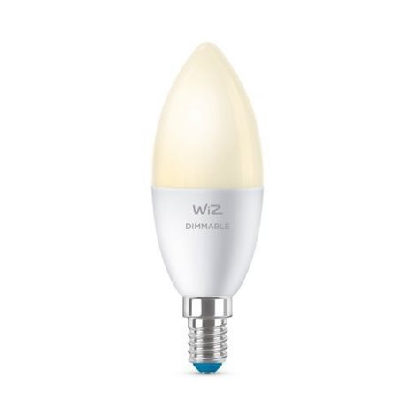 WiZ LED žárovka E14 C37 4,9W 470lm 2700K IP20, stmívatelná 1
