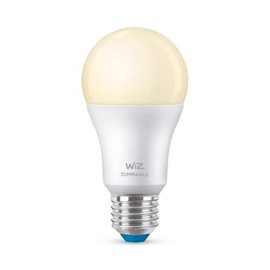 WiZ LED žárovka E27 A60 8W 806lm 2700K IP20, stmívatelná