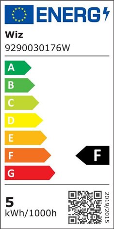 WiZ LED žárovka filament E14 C35 4,9W 470lm 2700-6500K IP20, stmívatelná 2