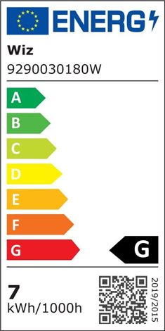 WiZ LED filament žárovka E27 G200 6,7W 470lm 2700-6500K IP20, stmívatelná 10