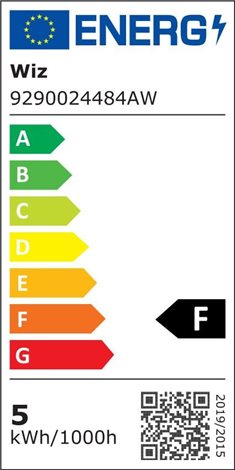 WiZ LED žárovka GU10 PAR16 4,7W 345lm 2200-6500K RGB IP20, stmívatelná 3