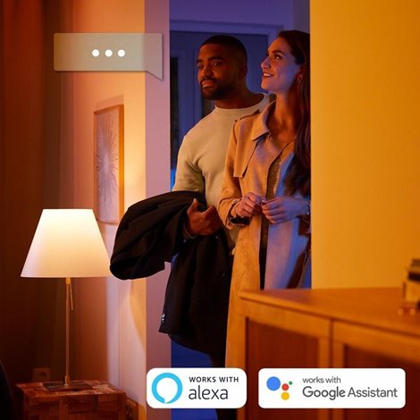 Hue WACA sada 2x LED žárovka E14 B39 4W 470lm 2000-6500K RGB IP20 6