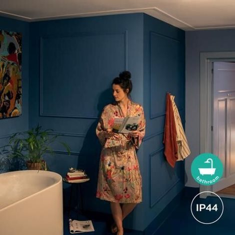 Hue WA Adore koupelnové bodové LED svítidlo GU10 1x5W 350lm 2200-6500K IP44 bílá + ovladač 2