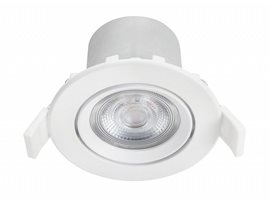 SPARKLE podhledové LED svítidlo 1x5W 350lm 2700K IP20 8,5cm kulaté stmívatelné, bílé