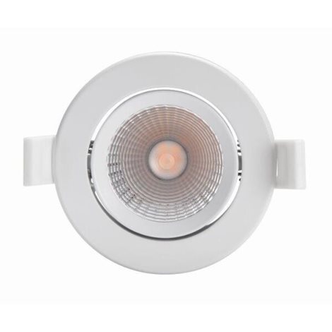 Sparkle podhledové LED svítidlo 1x5,5W 350lm 2700K IP20 8,5cm kulaté stmívatelné, bílé 4