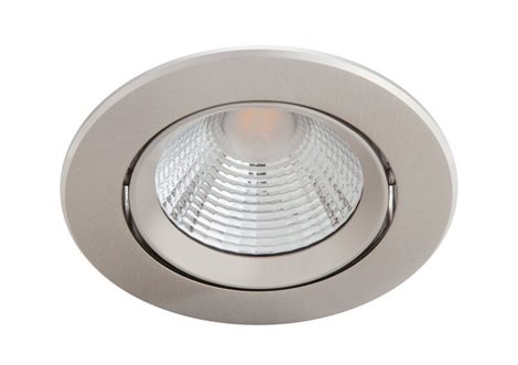 Sparkle podhledové LED svítidlo 1x5,5W 350lm 2700K IP20 8,5cm kulaté stmívatelné, nikl 1