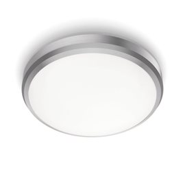 Doris CL257 koupelnové přisazené LED svítidlo 1x6W 640lm 4000K IP44 22cm, niklové