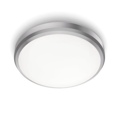 Doris CL257 koupelnové přisazené LED svítidlo 1x6W 640lm 4000K IP44 22cm, niklové 1