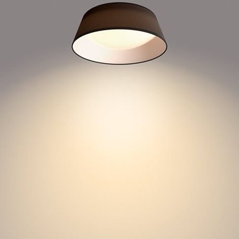 Dawn CL258 přisazené LED svítidlo 1x14W 1100lm 3000K IP20 34cm, černé 4