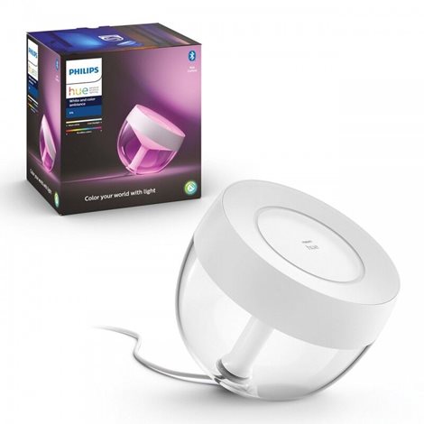 Hue WACA Iris stolní LED lampa 1x8,1W 570lm 2000-6500K RGB IP20, bílé 1