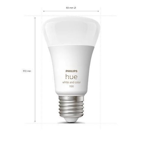 Hue WACA sada 2x žárovka LED E27 A60 9W 1100lm 2000-6500K RGB IP20 15