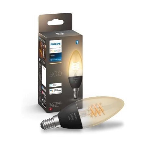 Hue White Filament LED žárovka E14 B39 4,5W 300lm 2100K IP20 1