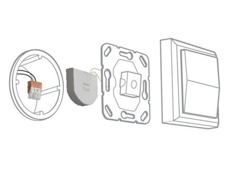 Hue Sada 2ks modulů nástěnného vypínače Philips Hue Wall Switch IP20, bílý 7