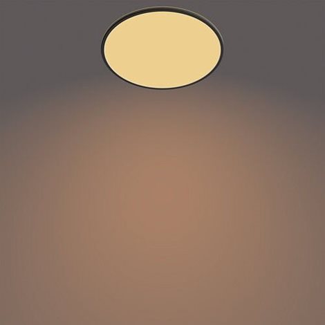 Superslim CL550 přisazené LED svítidlo 36W 3600lm 2700K krokové stmívání IP20 55cm, černé 4