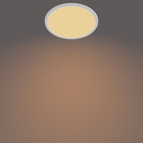 Superslim CL550 koupelnové přisazené LED svítidlo 15W 1300lm 2700K krokové stmívání IP44 25cm, bílé 7