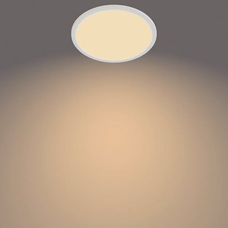 Superslim CL550 koupelnové přisazené LED svítidlo 15W 1300lm 2700K krokové stmívání IP44 25cm, bílé 6