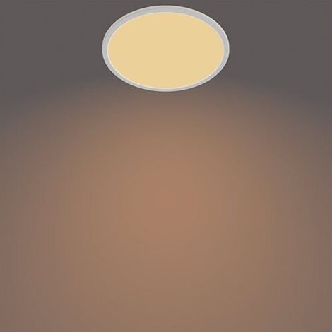 Superslim CL550 koupelnové přisazené LED svítidlo 18W 1500lm 2700K krokové stmívání IP44 30cm, bílé 6