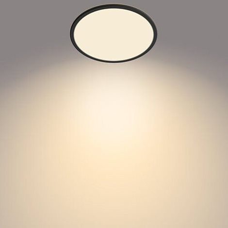 Superslim CL550 koupelnové přisazené LED svítidlo 18W 1500lm 2700K krokové stmívání IP44 30cm, černé 7